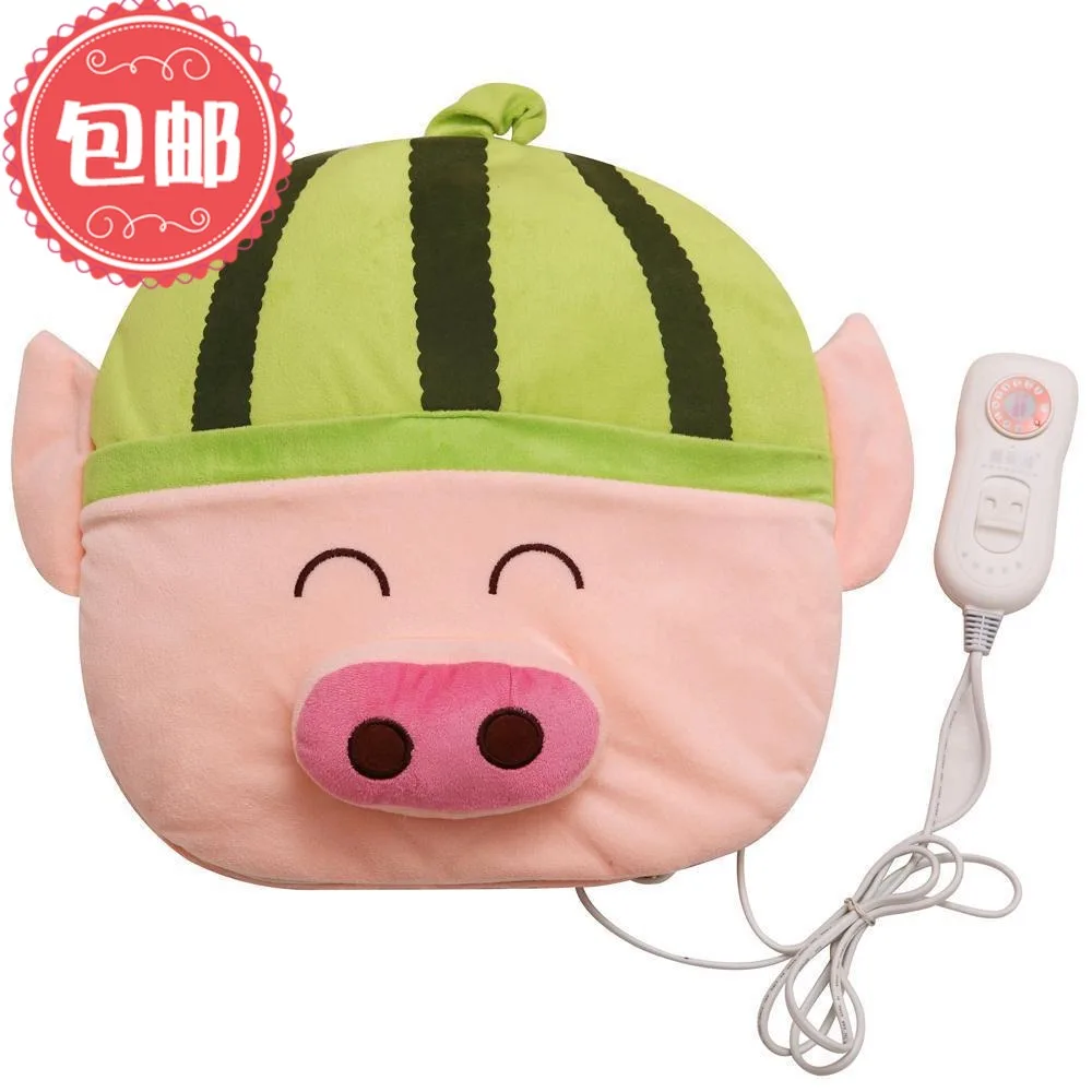 

Cartoon Pig temperature control warm-heel treasure Hand Feet Heating Pad 58580 38 * 38cm