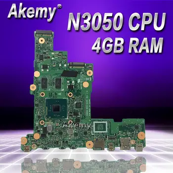 

Akemy E205SA Laptop motherboard For Asus E205S E205SA tp200sA Test mainboard N3050 CPU 4GB RAM 32GB tp200sA
