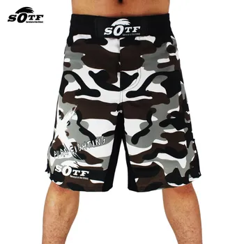 

Camouflage Fight Shorts MMA Grappling Short Cage Boxing Martial Arts Mens Kick Boxing Sports Wear Workout Shorts