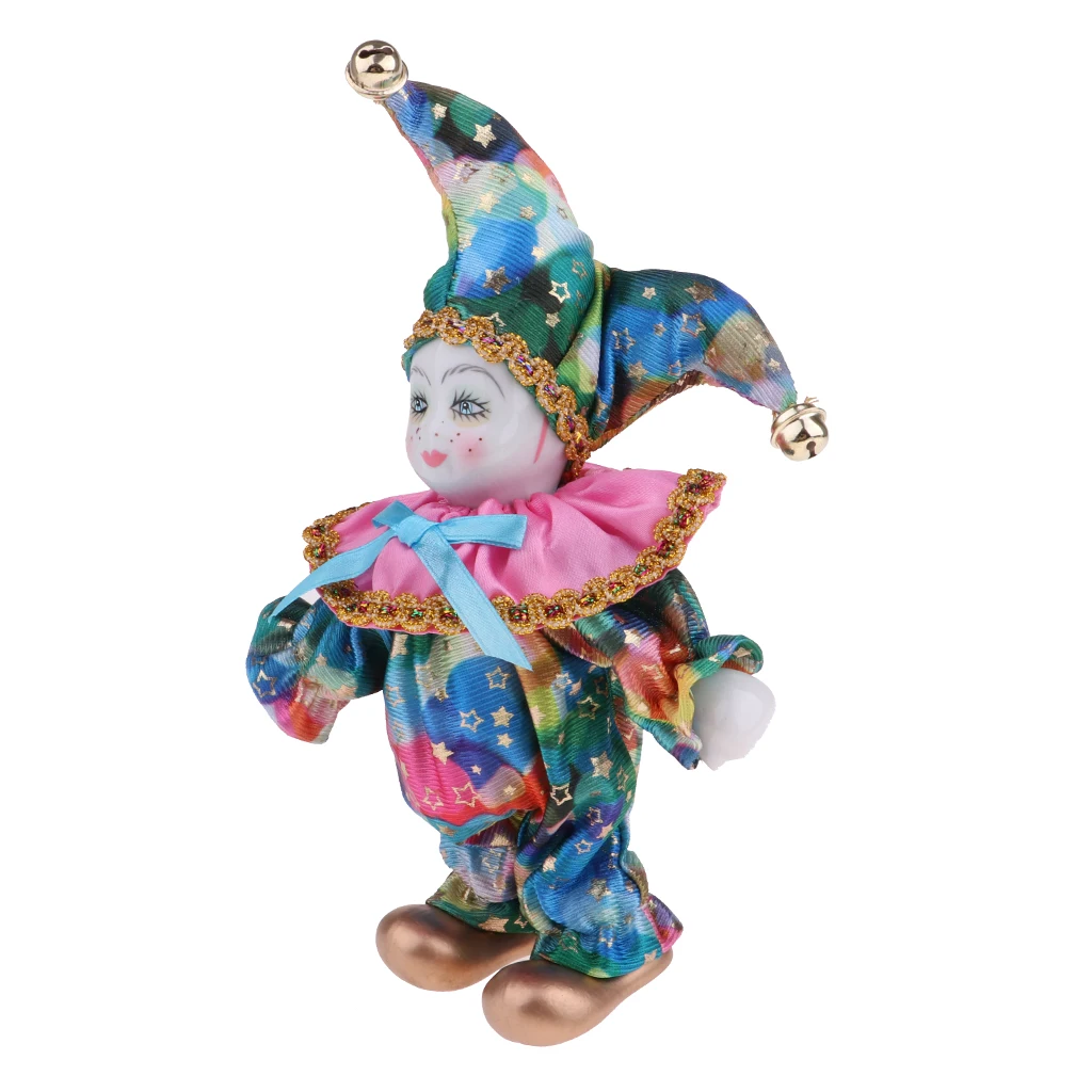16cm Pretty Italian Porcelain Triangel Doll in Costume Home Display Decoration #4 Children Christmas Gift