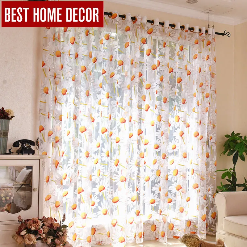 Best Home Decor D Sheer Window Curtains For Living Room The Home Decor D Sheer Window Curtains