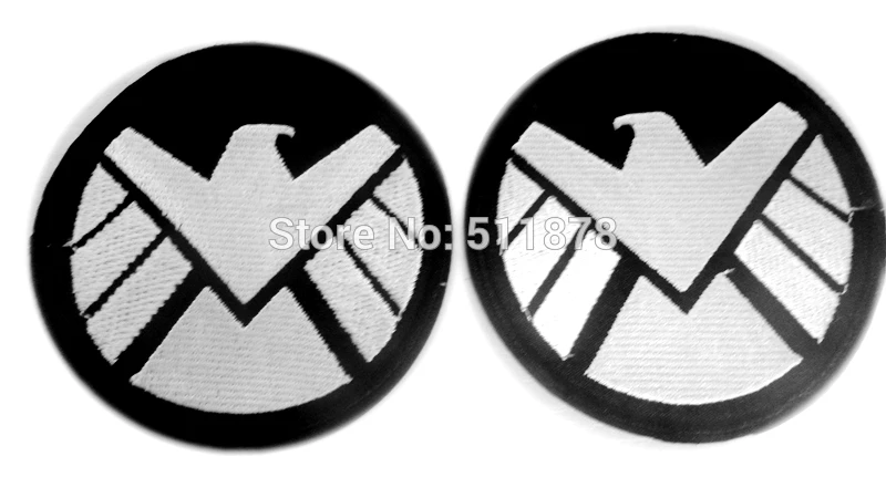 

S.H.I.E.L.D. (AVENGERS) Marvel SHIELD AGENT Movie TV Series Costume Cosplay Embroidered Emblem iron on patch Baseball Cap Badge
