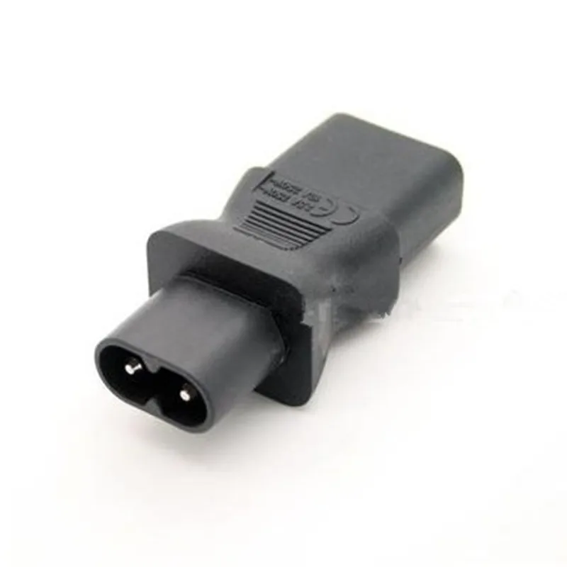 

IEC 320 C8 male to C13 3Pin female power adapter, C13 to c8, C8 to C13 IEC 3Pin Female to 2Pin Male