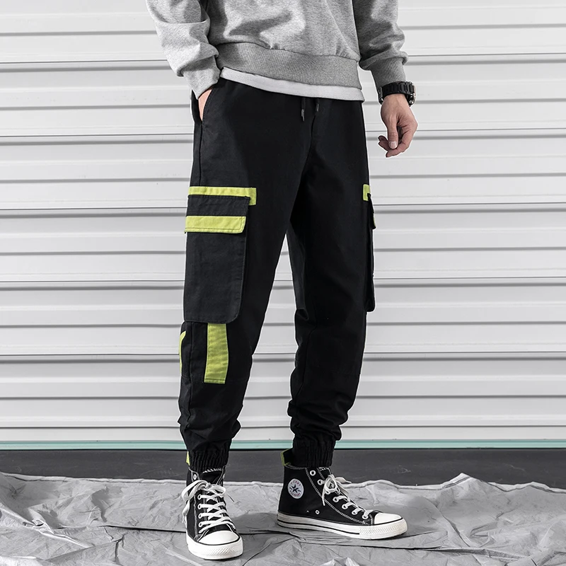 M-3XL 2019 Spring Track Pants Men Sweatpants Mens Joggers Pants Cargo Camo Tactical Harem Army Pants