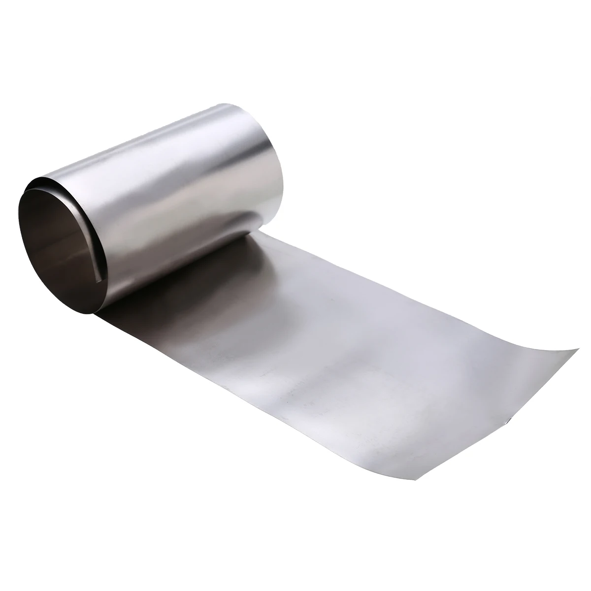 Titanium Ti Gr2 Thin Plate Silver Metal Square Sheet Foil 0.1x100x500mm with Heat Resistance
