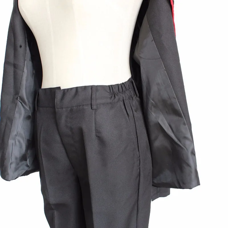 Аниме D. серый человек Аллен Уокер косплей костюм, полный набор школьной формы(топ+ брюки+ ремень+ сумка+ аксессуары) Размер s-xl