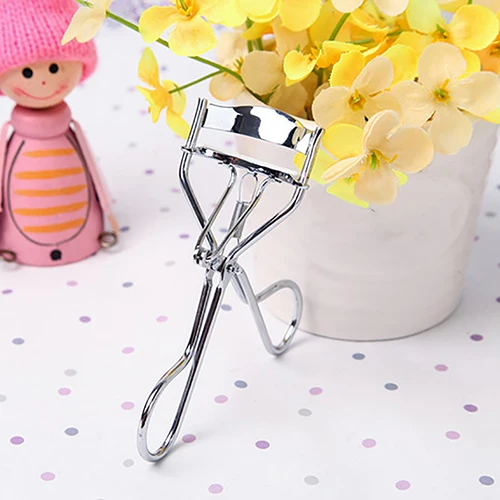 

Hot item! Women Makeup Silicone Gasket Stainless Steel Eyelash Curler for eyelash extension Cosmetic Beauty Tool