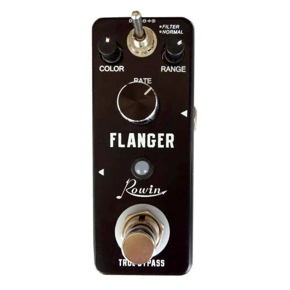

Rowin LEF-312 Guitar Flanger Pedal Vintage Analoy Flanger Effect Pedals For Electric Guitar