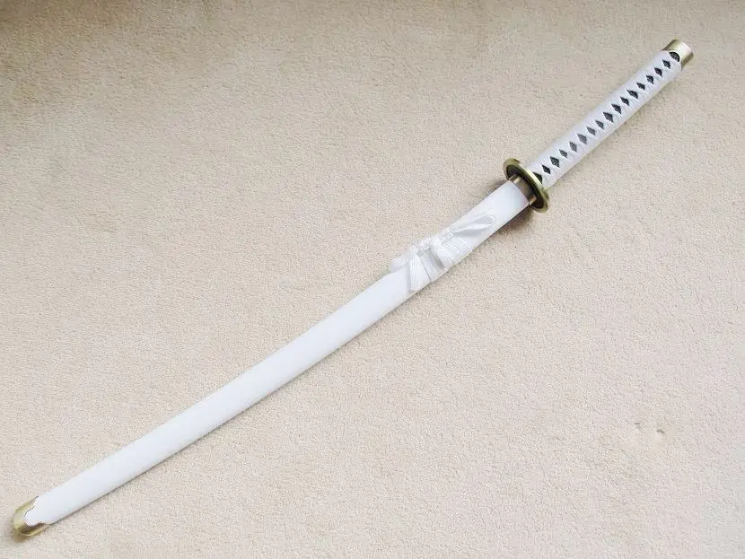S2666 японский аниме ророноа Зоро меч WADO ICHIMONJI GUN металлический средний цвет 41 дюйм