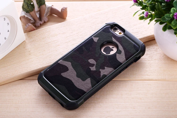 Камуфляж Case Для iPhone 6 Армия Силиконовые защитная Крышка Коке fundas Rubber Назад крышка|