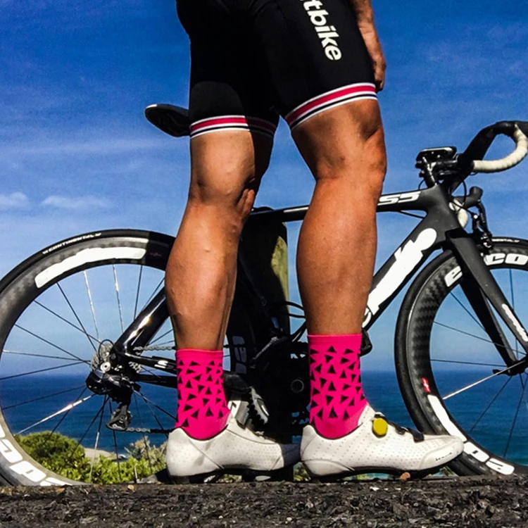 Мотоциклетные носки для верховой езды профессиональные спортивные носки дышащие велосипедные гоночные Мотоцикл Скутер Баскетбол Бег Одежда