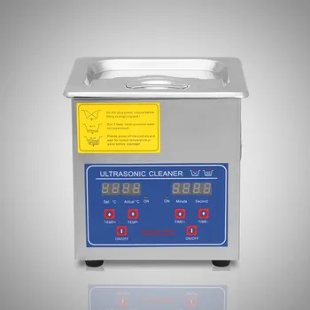 

Vevor Ultrasonic Wave Cleaner 1.3L Jewelry Ultrasonic Cleaner Ultrasonic Stainless Steel Cleaning Machine for Instruments