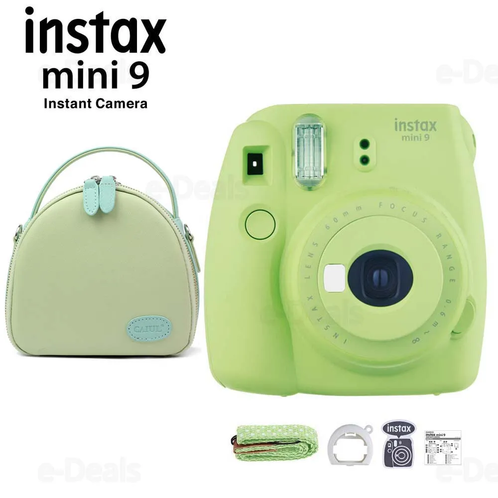 shell blue case+ green camera