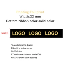 9 мм ширина золото/печать серебряной фольгой одноцветное цветная корсажная лента индивидуальный дизайн свадебные аксессуары 300 ярдов