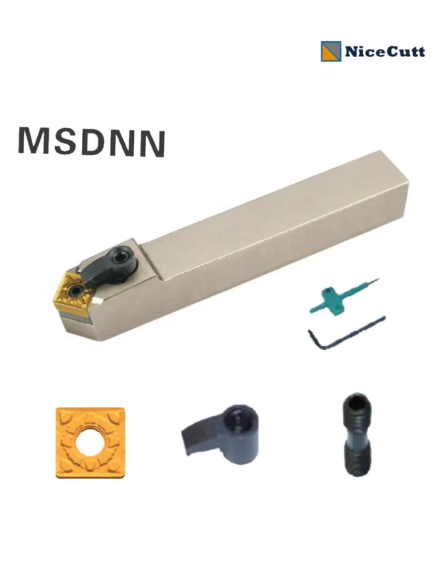 MSDNN2020K12 Nicecutt External Turning Tool Holder for SNMG insert
