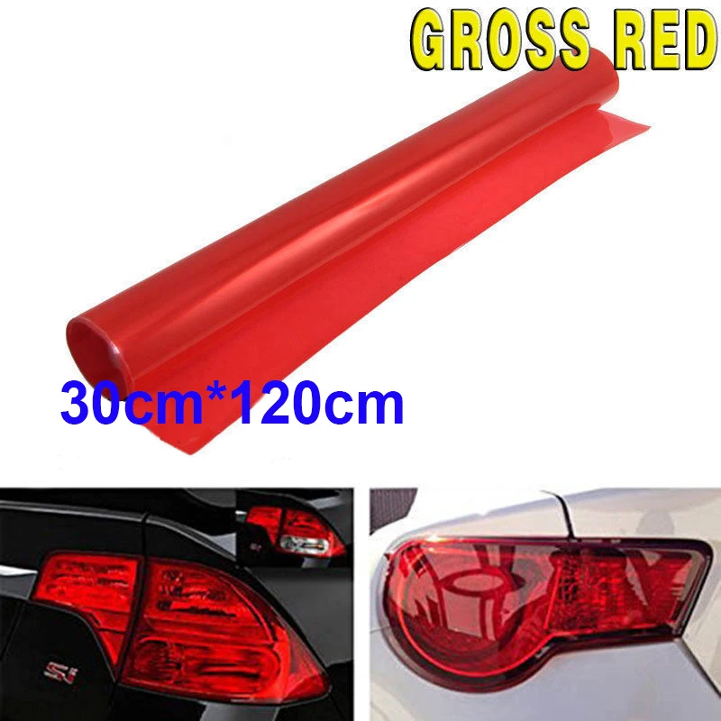 Car Auto Sticker Smoke Fog Light HeadLight Taillight Tint Vinyl Film Decal Sheet