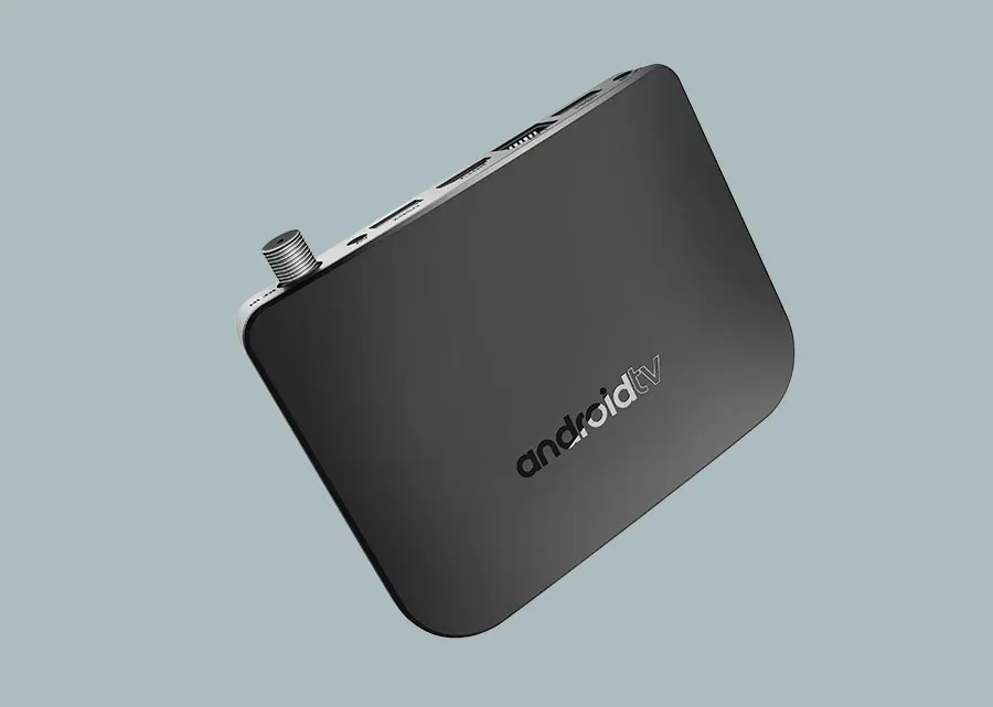 M8S Plus DVB-S2 Android DVB Box поддержка DVB-S2/S Amlogic S905D четырехъядерный 1 Гб ram 8 Гб rom Android 7,1 Встроенный 2,4G WiFi 100M LAN