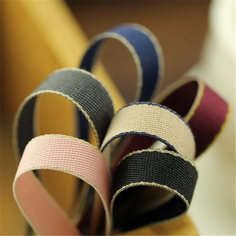 5meter/lot new super quality cotton ribbon 10mm trim color handmade hair accessories diy tape for needlework ribbon T-071