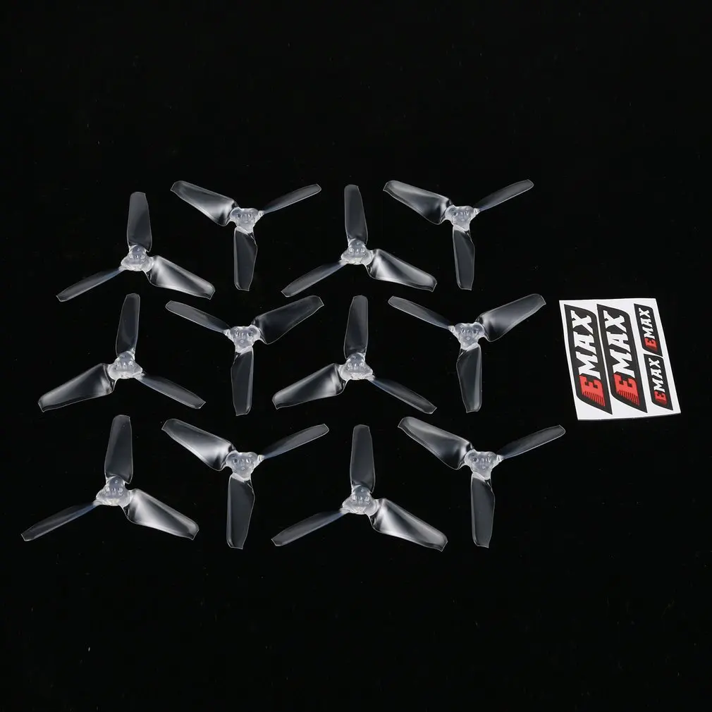 6 пар мини-пропеллер для EMAX AVAN Blades Racing Drone Quadcopter часть 2 дюймов CW CCW летательный аппарат БПЛА запасные аксессуары - Цвет: Коричневый