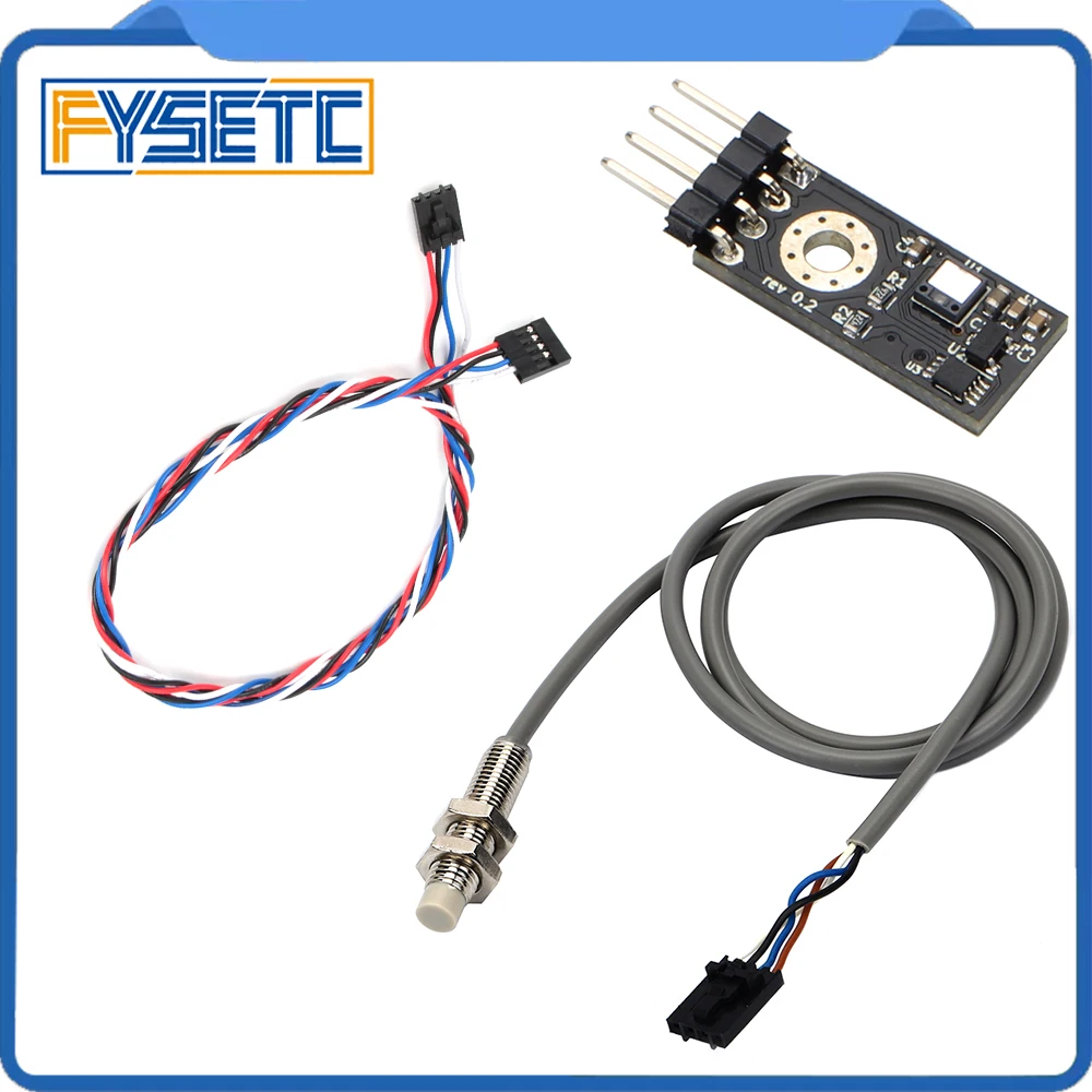 buy 1Set Prusa i3 Laser Sensor 3D Printer Filament Sensor Detect Stuck Filament With Cable And PINDA V2 Sensor Kit For Prusa i3 MK3