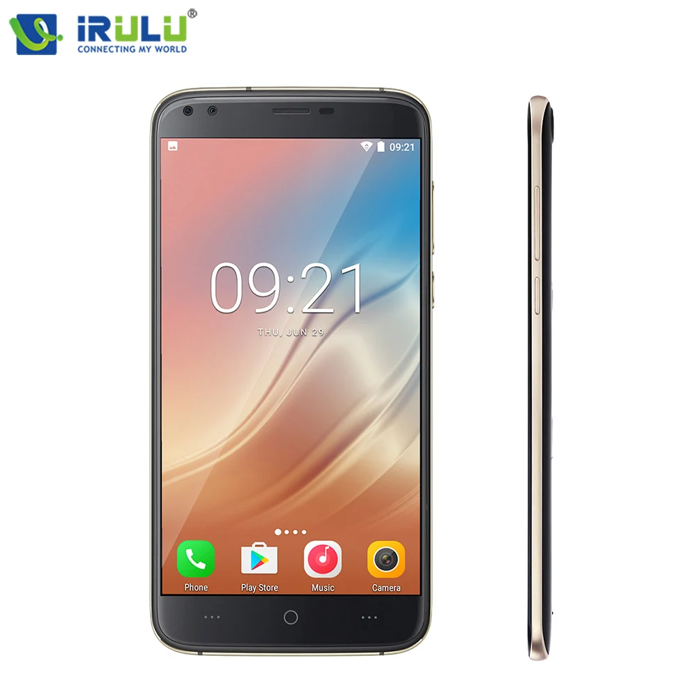 iRULU DOOGEE X30 Cellphone 5 5 Android 7 0 MT6580A Quad Core 2 16GB Dual Cams