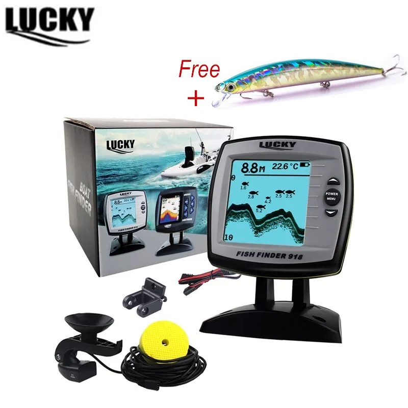 Lucky Fish Finder Boat FindFish Finder Lure Sounder Echo sensor