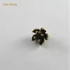 Julie wang 10 unids shap colgante conector de loto de cobre de bronce antiguo encantos colgantes de la joyería collar pendiente accessory51581 ► Foto 1/6