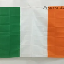 50 шт./лот бесплатную Экспресс-доставку, Северной Ирландии ирландская баннер триколор 3ft x 5ft подвесной флаг из полиэстера Флаг Ирландии 150x90 см