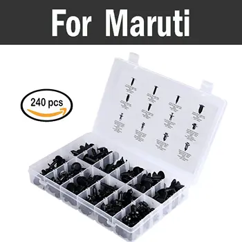 

240pcs Car Retainer Rivet Clips Kit 12sizes Push Pin Rivets Set Rivets For Maruti 800 Alto Baleno Esteem Gypsy Zen