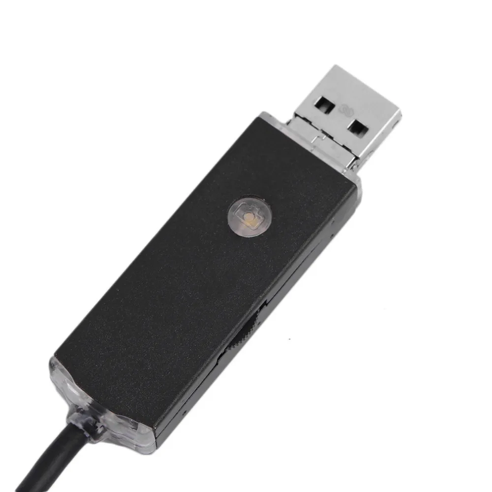 1 м/2 м/5 м/10 м 2 в 1 двойной интерфейс USB IP67 Водонепроницаемый эндоскоп 5,5 мм Диаметр объектива USB инспекционный светодиодный бороскоп для Android