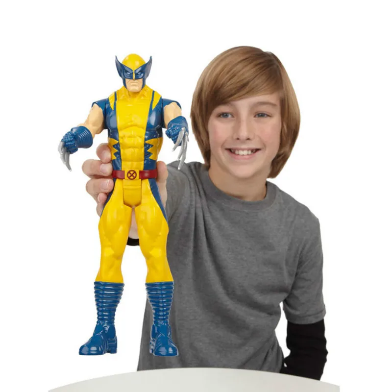 Marvel Toys The Avenger 30CM Super Hero Thor Captain America Wolverine Spider Man Iron Man PVC Action Figure Toy Dolls Gifts