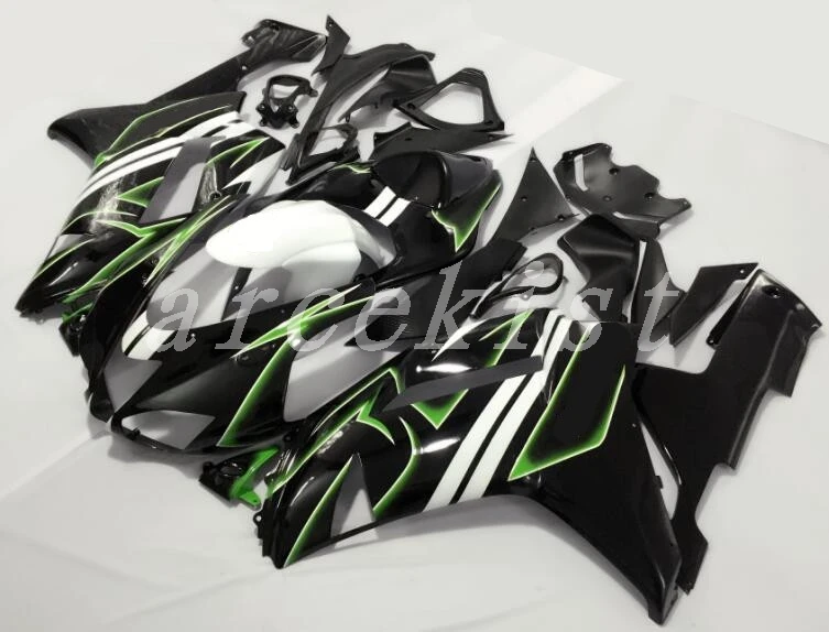 

New Abs Fairings Kits Fit for kawasaki Ninja ZX6R 636 2007 2008 07 08 6R ZX-6R 600CC Bodywork set custom glossy black green cool