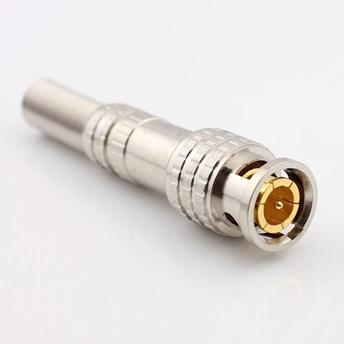 Surveillance cameras dedicated BNC connector welded joints full metal