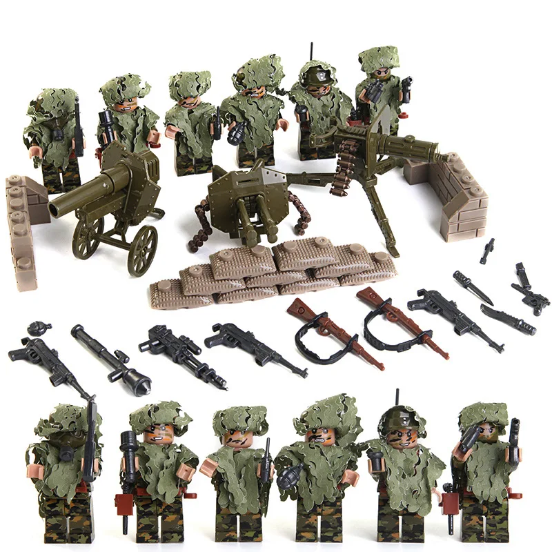 Wholesale 6PCS Doll Blitzkrieg Empire Motorized Infantry Regiment