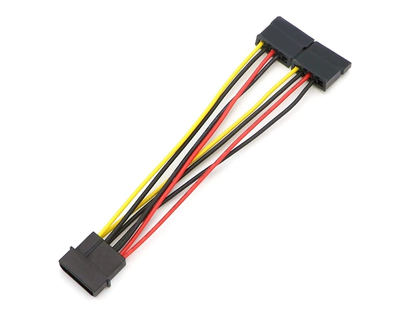 Molex to 2x Sata (4)