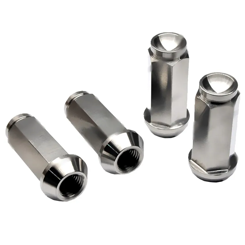 US $264.84 Titanium Nuts for Car Modified Wheel Stud Bolts M12 Pitch 15mm Wheel Nuts Ti Bolts Ti Screw Ti Fasteners 20pcs