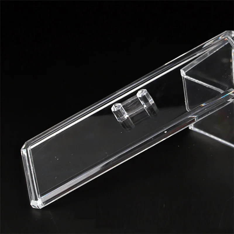 transparent Acrylic Organizer Holder Cotton swab box Makeup Organizer Drawersdesktop Organizer Jewelry Case for Cosmetics