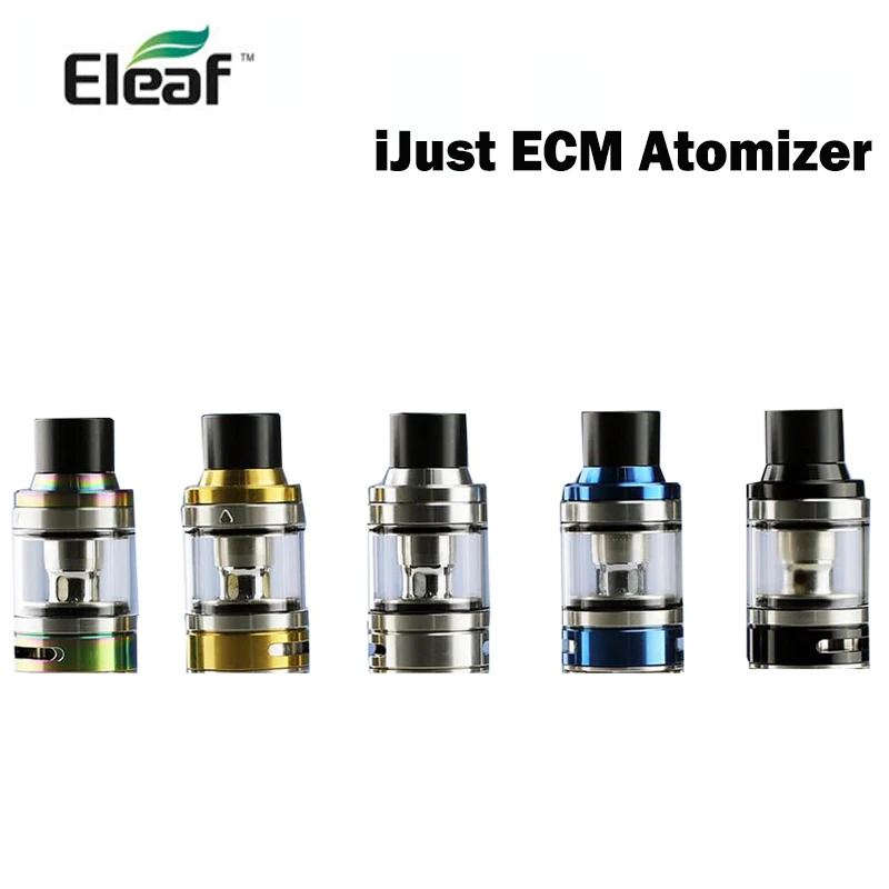 Атомайзер Eleaf iJust ECM с новыми сетчатыми витками EC N и M стильный уникальный дизайн