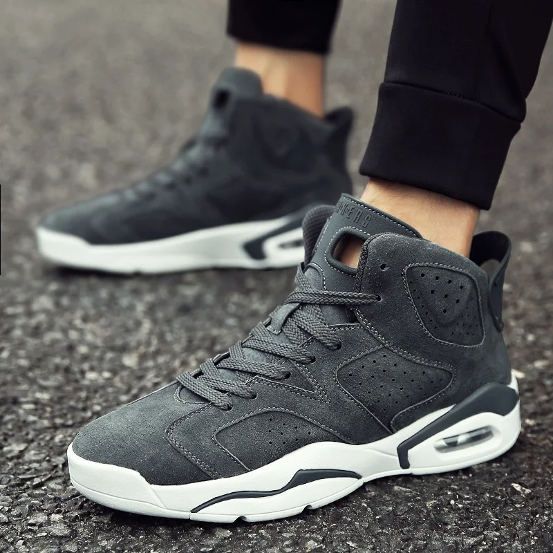 

2018 new Hot Men Basketball Shoes Outdoor Sports Sneakers Ankle Boots Trainers Athletic Big Size Breathable shoe