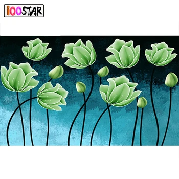 

Diy 5D Character Landscape Lotus Diamond Painting Cross Ctitch Kit Pattern Wall Sticker Mosaic Diamond Embroidery Painting