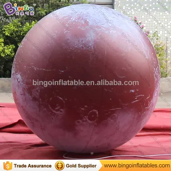 

Customized 1m dia PVC material air tight inflatable Pluto digital print blow up small Pluto balloon toy sports