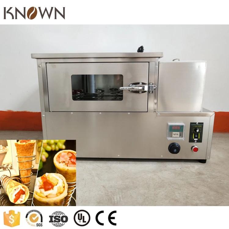 Discount!!!110V/220V automatic durable mini pizza cone oven baking