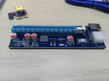 6PACK 2017 New PCIe PCI-E 1X to 16X Pci-e Extender w/ 60cm USB 3.0 Extension Cable usb riser pci-e
