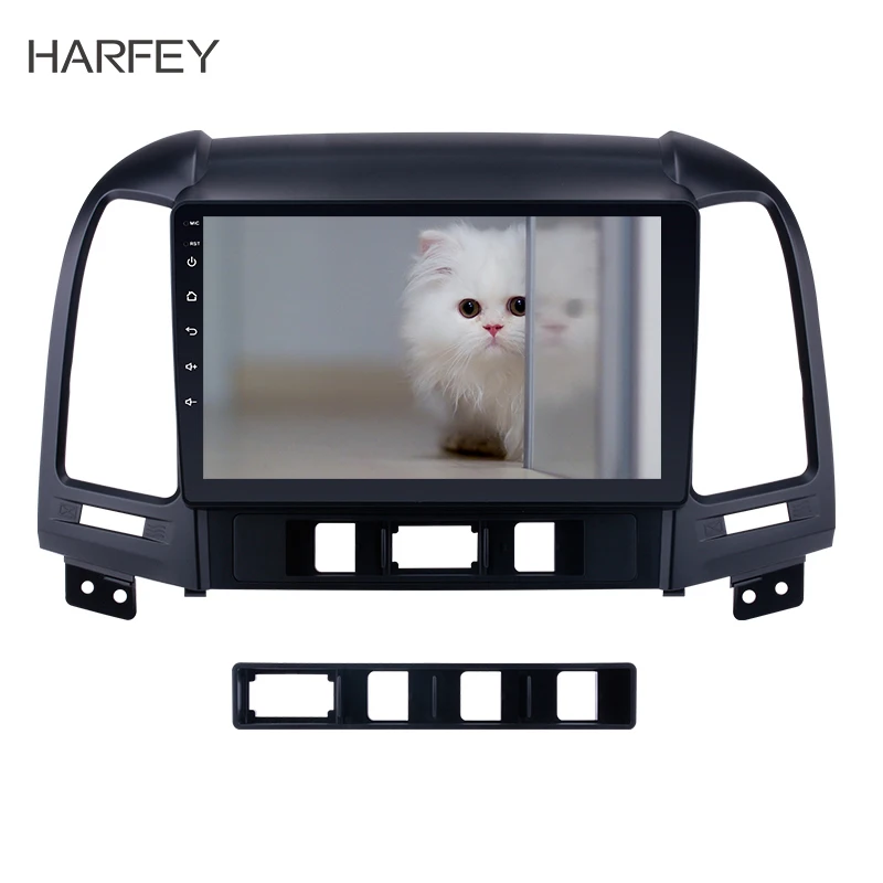

Harfey 2Din Android 8.1 HD 9" Car GPS Navi Autoradio Media Player 1+16GB For HYUNDAI SANTA FE 2005 2006 2007 2008-2012 Head Unit
