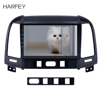 

Harfey 2Din Android 9.1 HD 9" Car GPS Navi Autoradio Media Player 1+16GB For HYUNDAI SANTA FE 2005 2006 2007 2008-2012 Head Unit
