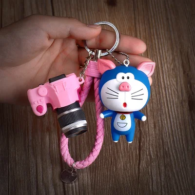 Брелок для ключей с мультяшным Аниме Doraemon 12 знаков зодиака символический брелок