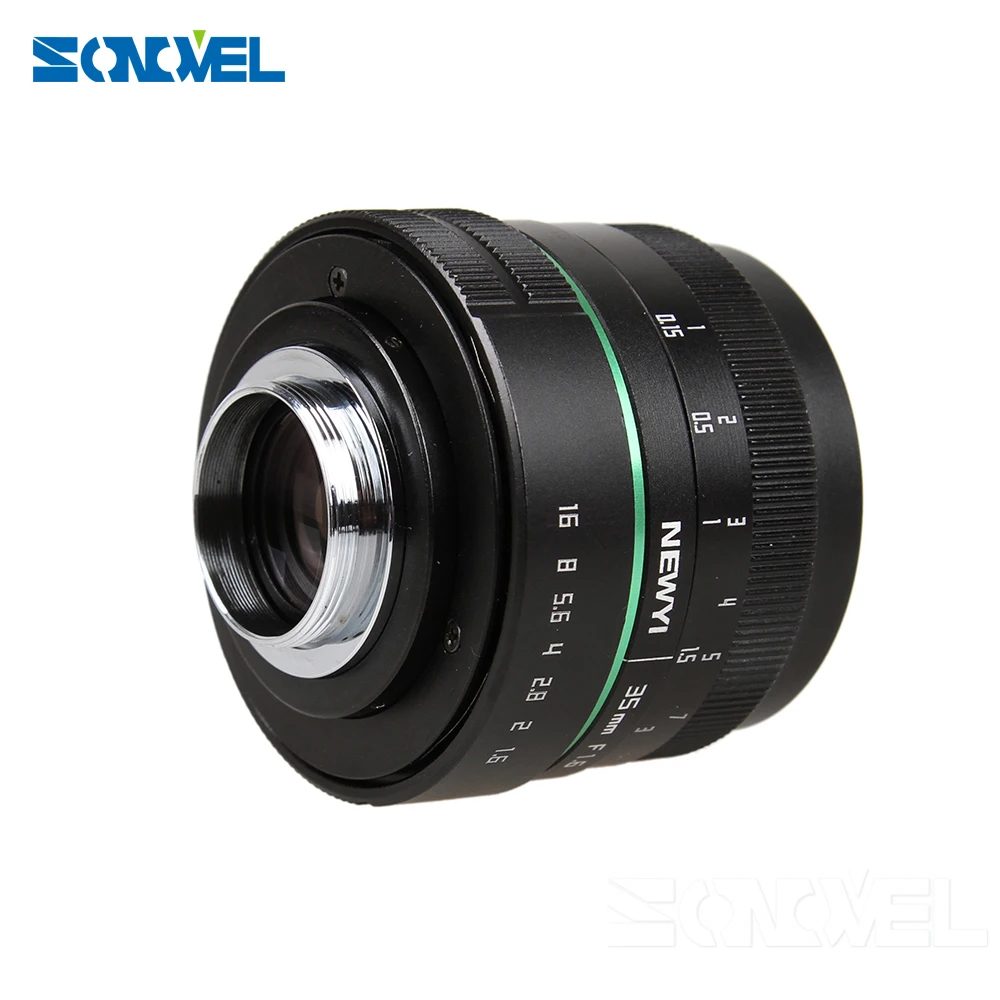 Ультрапрозрачный объектив камеры 35 мм f1.6 APS C CC TV Movie lens + Mount для SONY E A6500 A6300 A6100 A6000 NEX