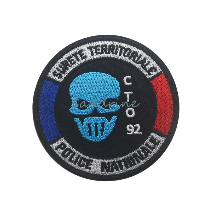 Французские наклейки с инкрустацией CSI ADS CDSF GIGN GIPN военные армейские тактические