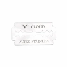 Лезвие из нержавеющей стали лезвие двойной край лезвия для бритья глаз бровей формирование 1000 шт./лот