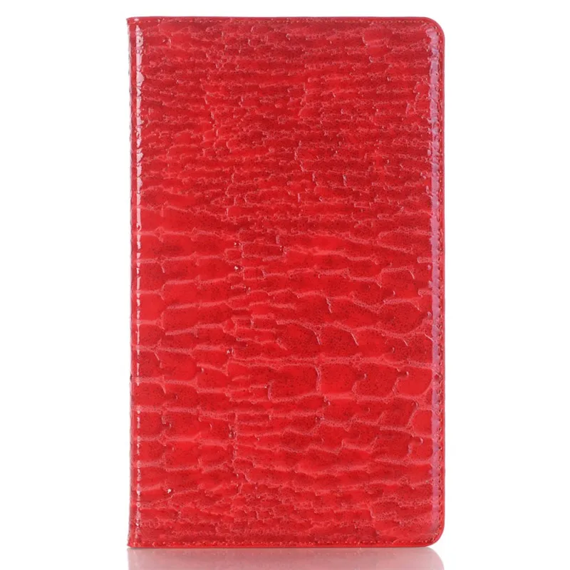 Крокодиловый из искусственной кожи Стенд чехол для huawei MediaPad T3 8,0 KOB-L09 KOB-W09 8 дюймовый планшет крышка с Кошелек слот для карты + пленка + стилус
